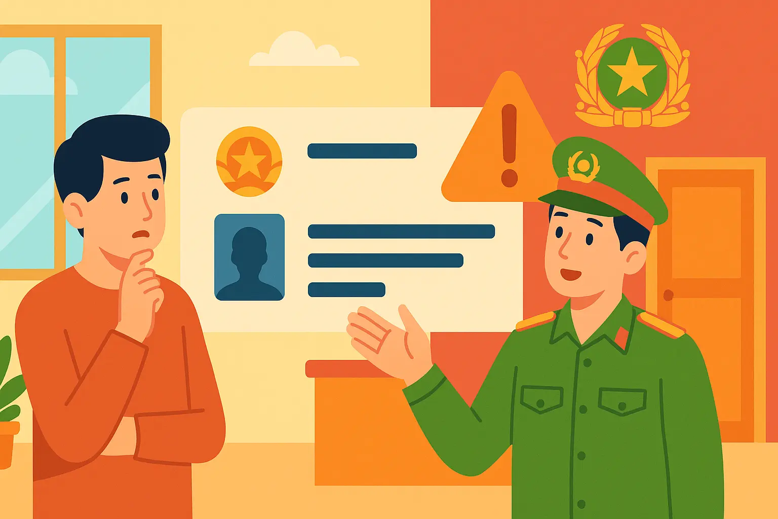 Tẩy xóa sửa chữa thẻ căn cước bị phạt bao nhiêu tiền?