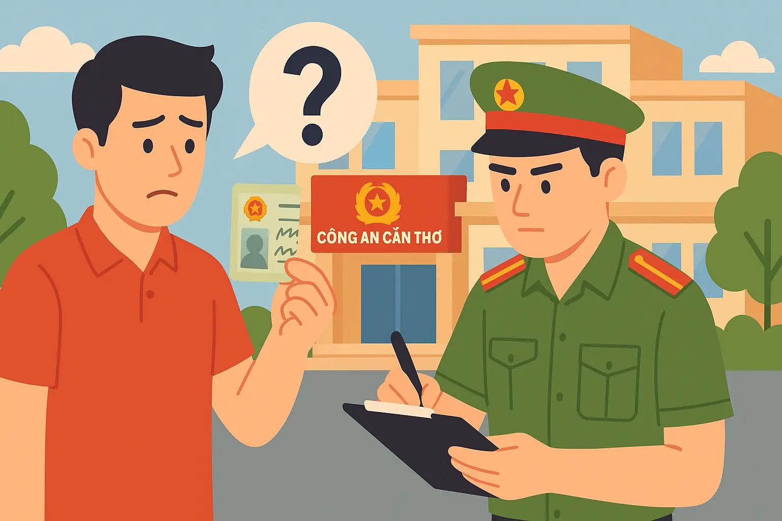 2. Tẩy xóa, sửa chữa thẻ căn cước bị phạt bao nhiêu tiền?