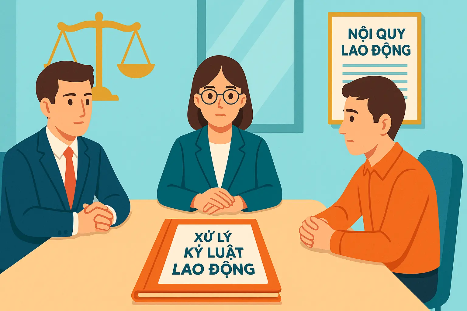 Những ai phải có mặt trong buổi họp kỷ luật người lao động?