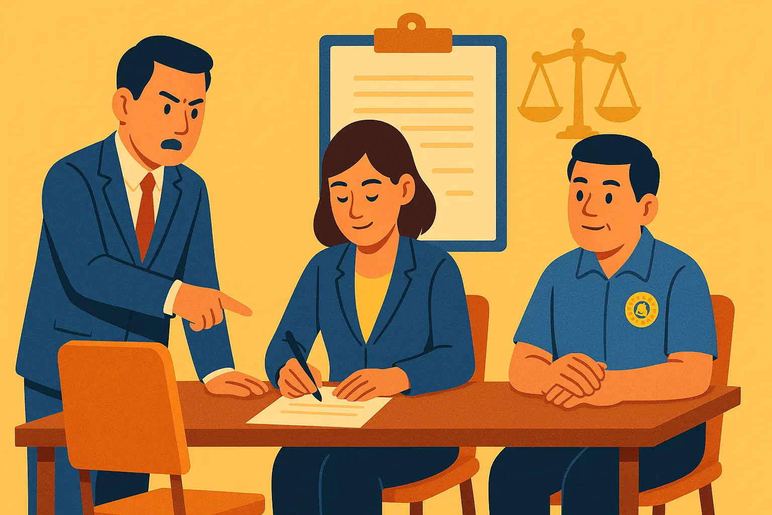 2. Nếu người lao động cố tình không có mặt thì sao?