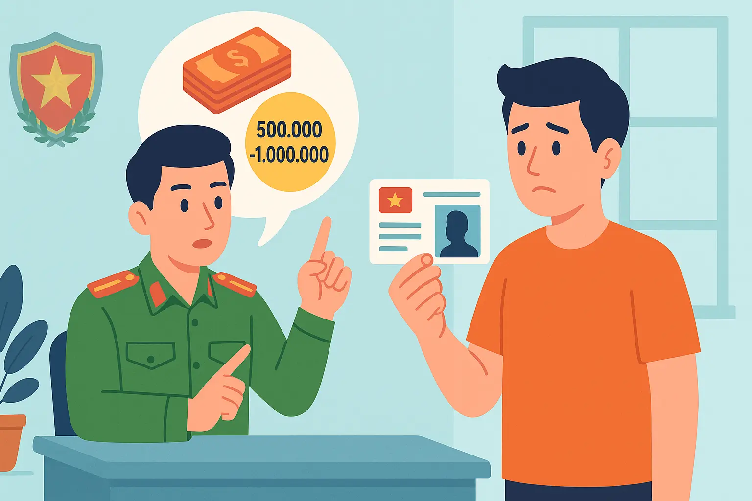 2. Sử dụng thẻ căn cước hết hạn bị phạt bao nhiêu?