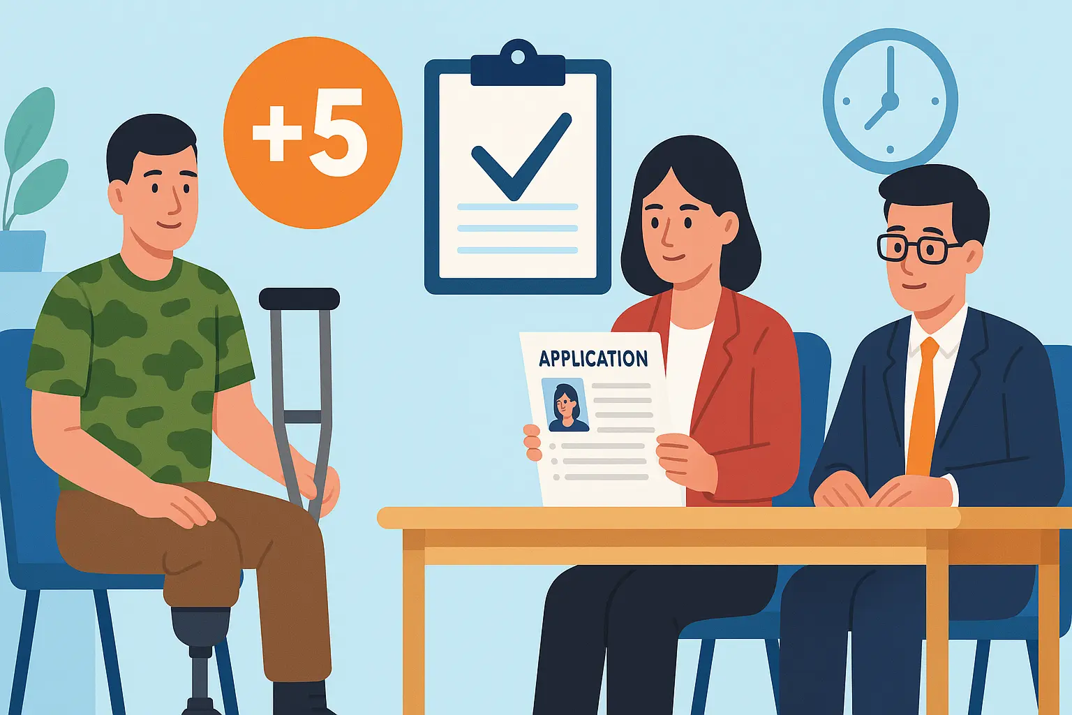 1. Con thương binh, liệt sĩ có được ưu tiên khi tham gia kỳ thi viên chức không?