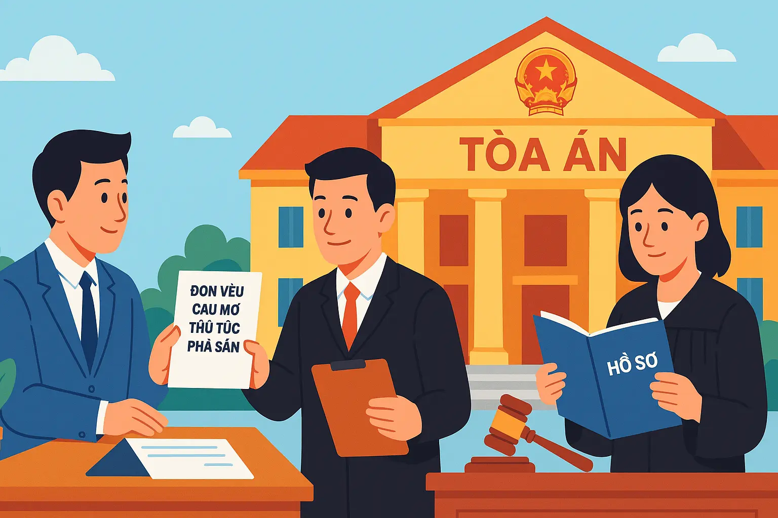 Tối đa bao nhiêu ngày có kết quả đơn yêu cầu thủ tục phá sản?