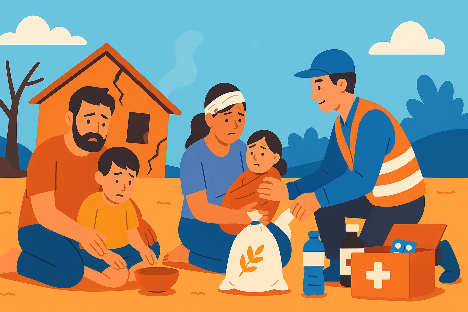 2. Hộ gia đình nào được ưu tiên cứu trợ khẩn cấp?