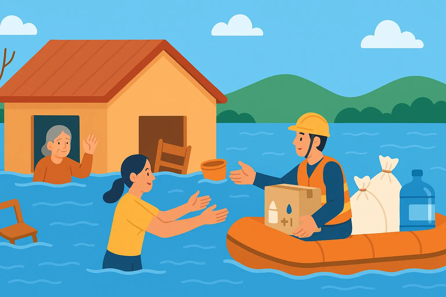 1. Thiên tai là gì? Lũ lụt có phải thiên tai không?