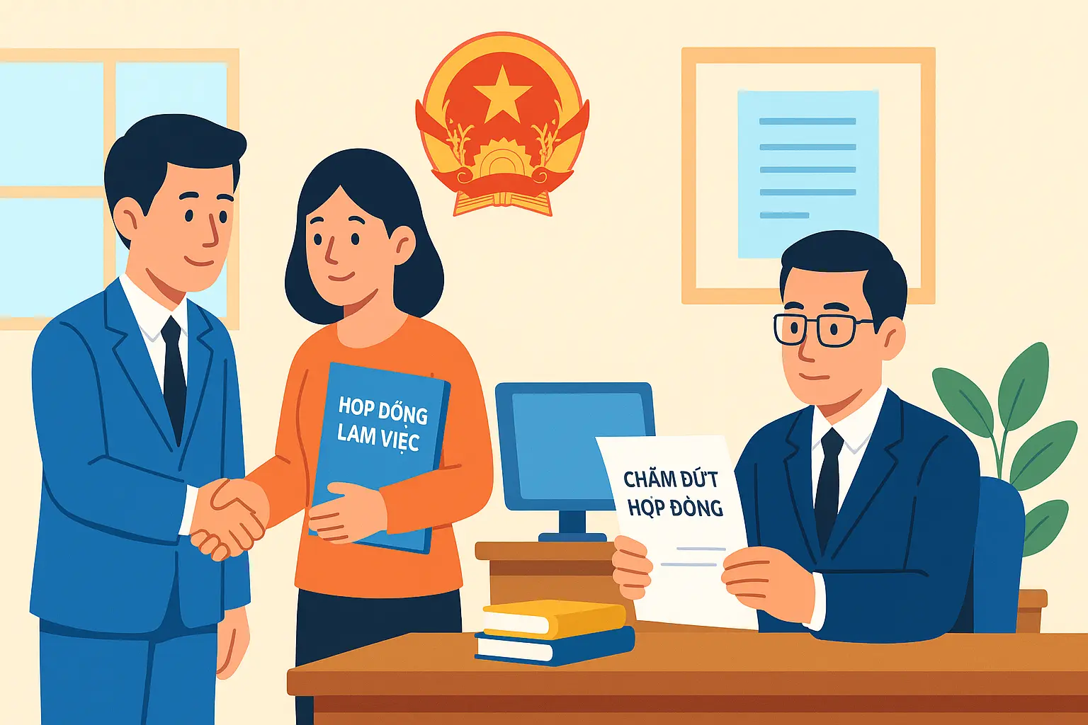 Viên chức bị đơn phương chấm dứt hợp đồng trong những trường hợp nào?