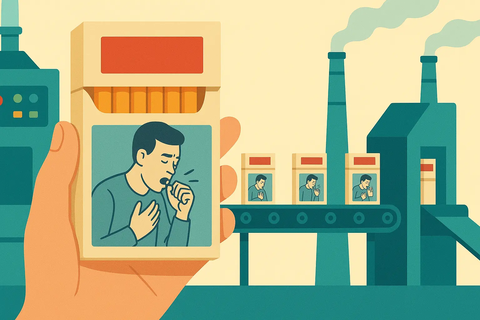 Bán thuốc lá không ghi nhãn cảnh báo sức khỏe trên bao bì bị xử lý như thế nào?