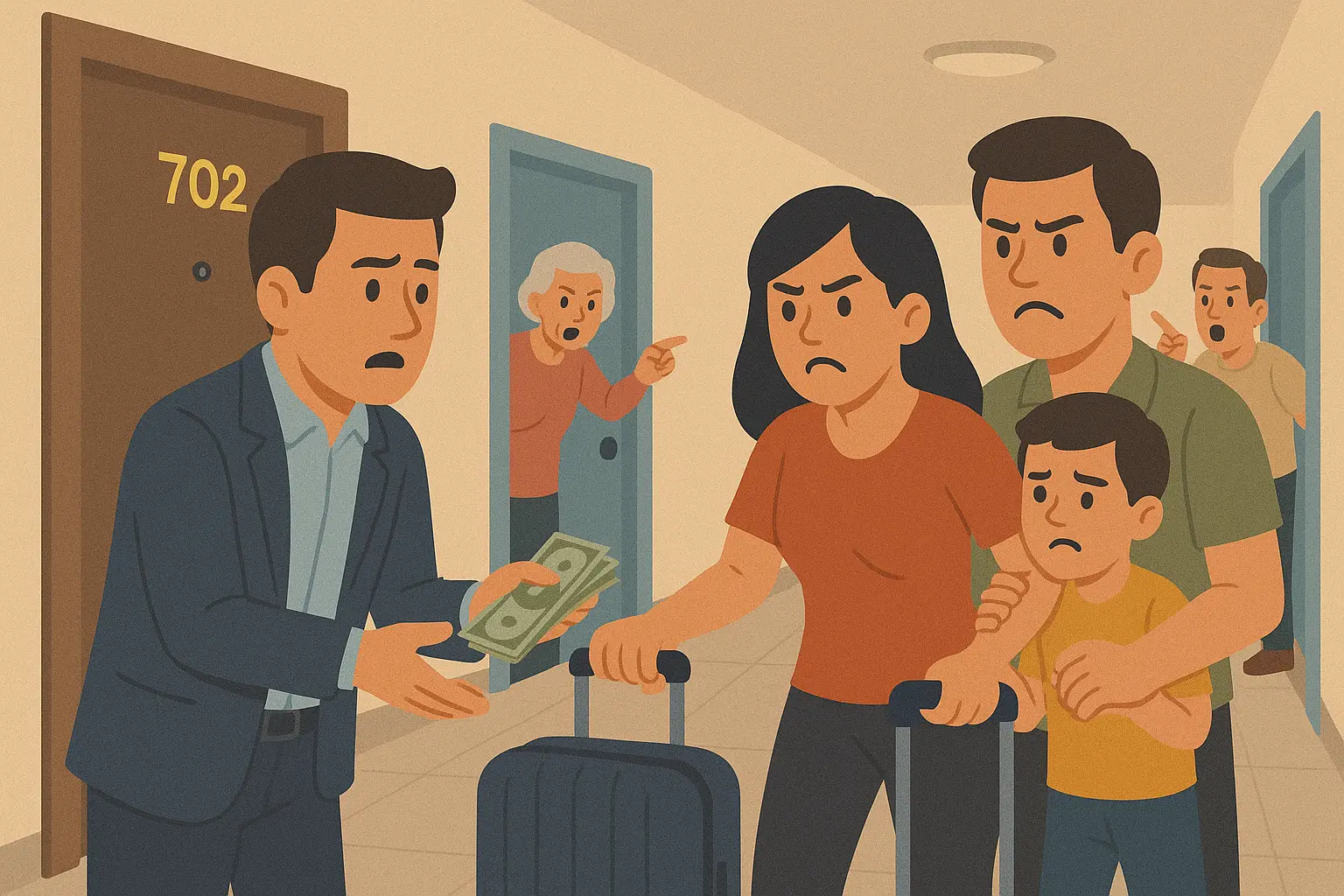 Nếu bị đình chỉ kinh doanh dịch vụ, chủ căn hộ có phải bồi thường cho khách thuê không?