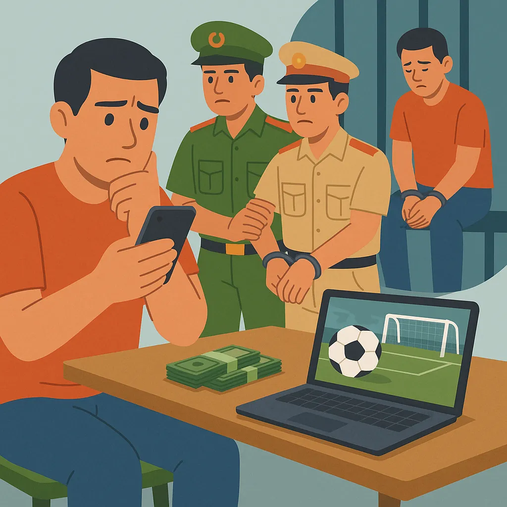 Cá độ bóng đá có vi phạm pháp luật không?