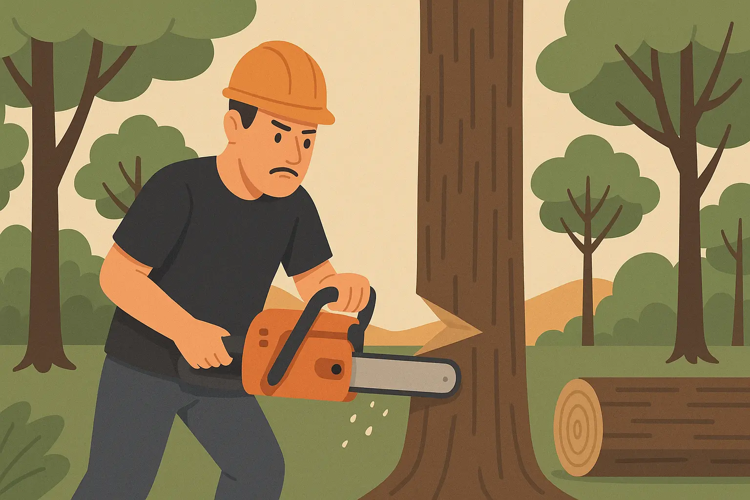 Khai thác rừng sản xuất trái phép là hành vi gì?