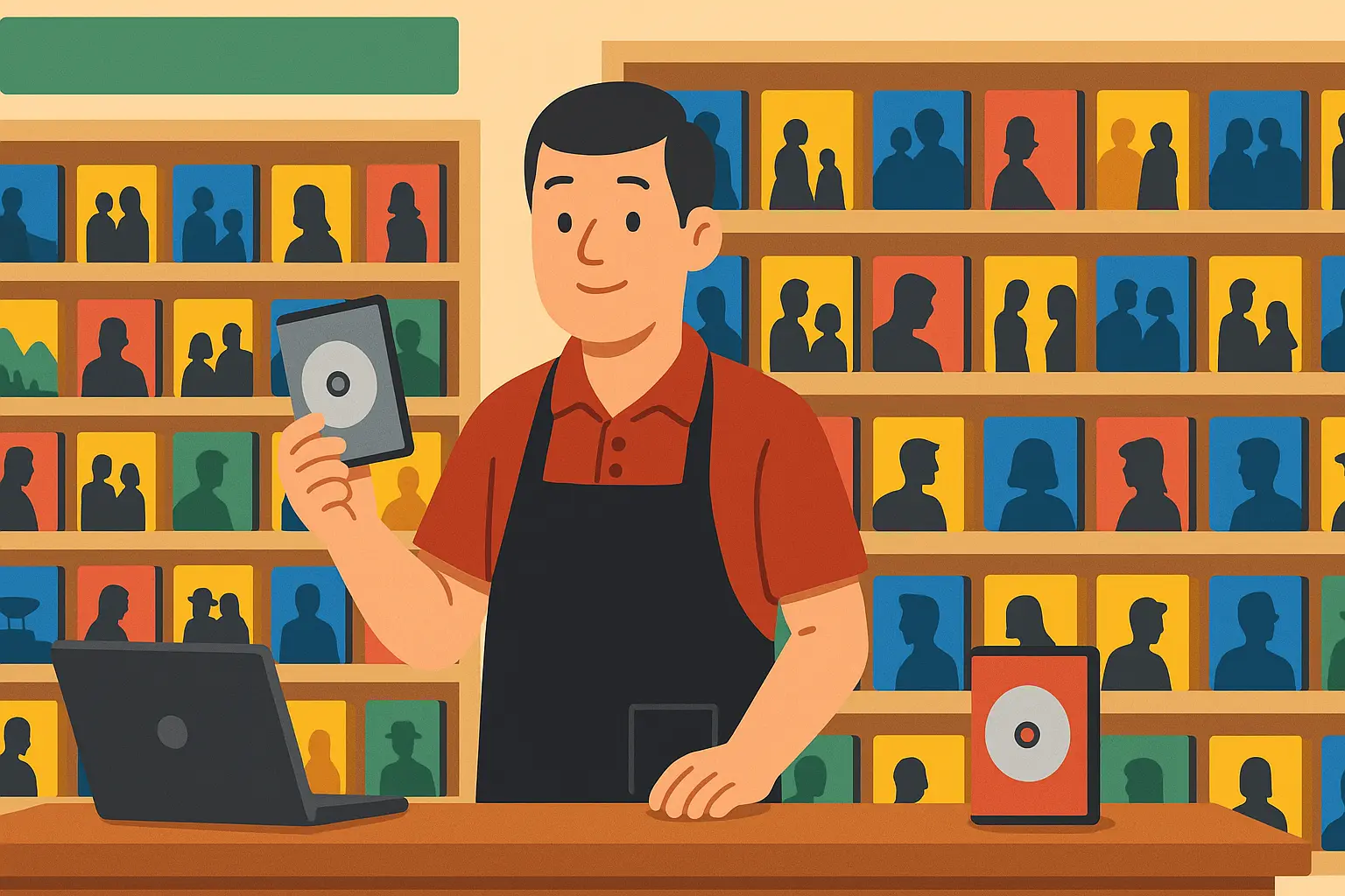 Hành vi cho thuê đĩa phim không dán nhãn kiểm soát có bị xử phạt không? 