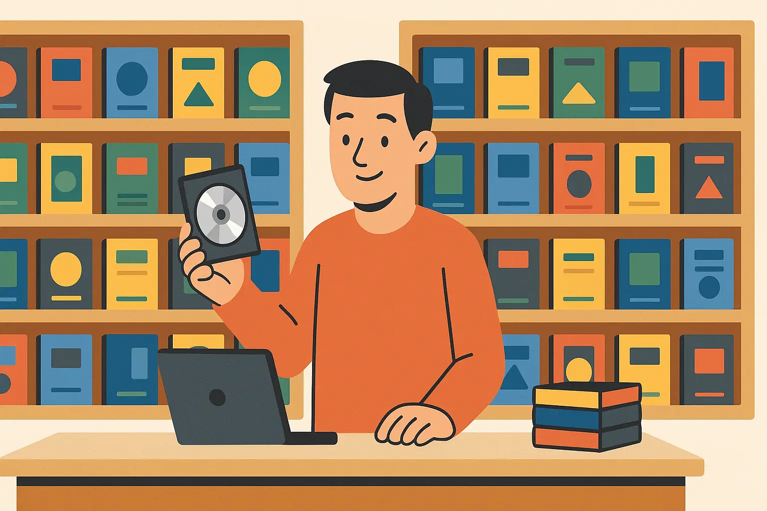 Biện pháp khắc phục hậu quả của người cho thuê đĩa phim không dán nhãn kiểm soát được quy định như thế nào?