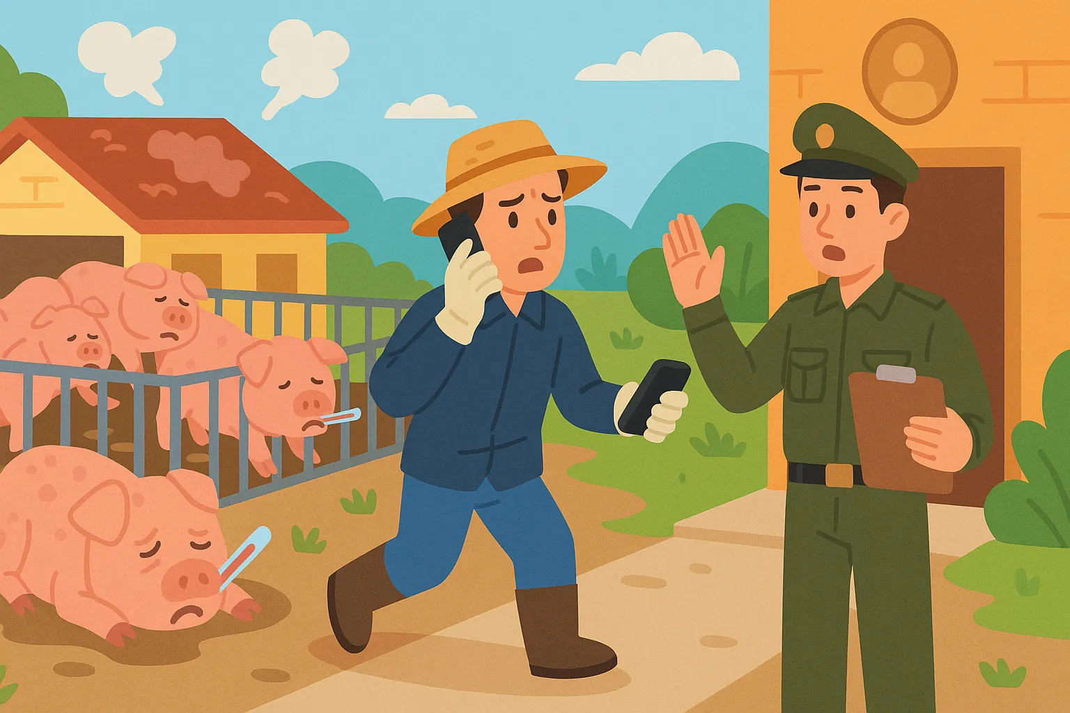 Khi nào công bố dịch bệnh động vật trên cạn?