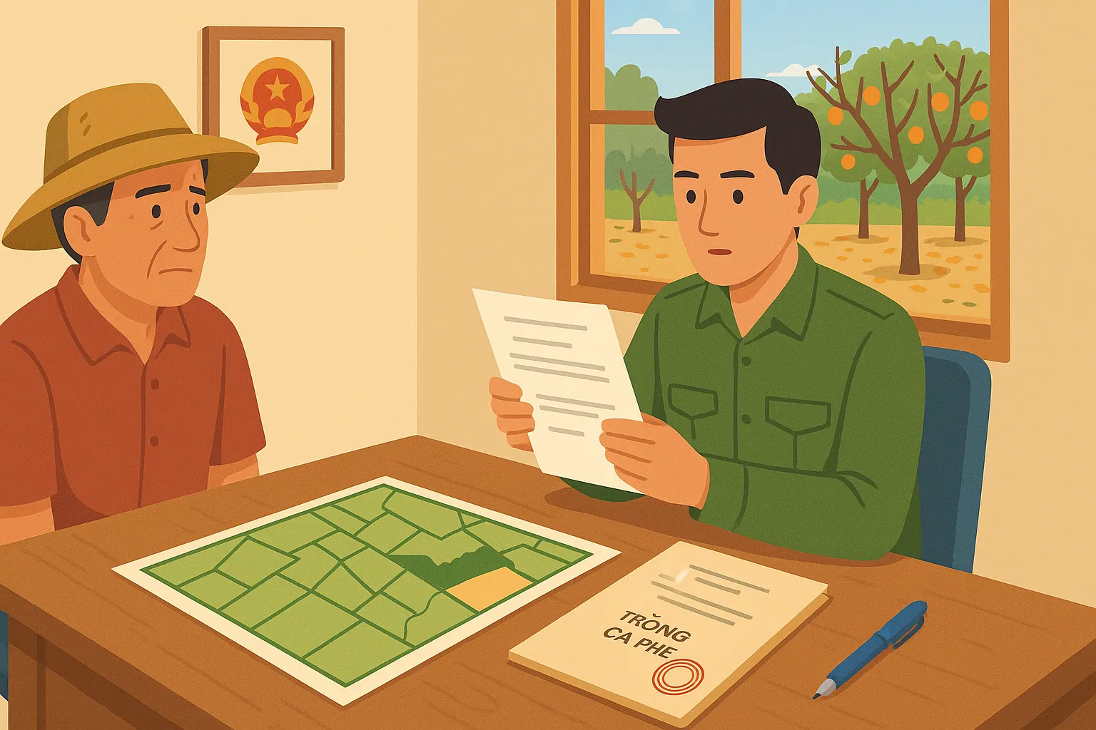 Bỏ hoang đất trồng cây lâu năm trong bao lâu thì bị thu hồi đất?