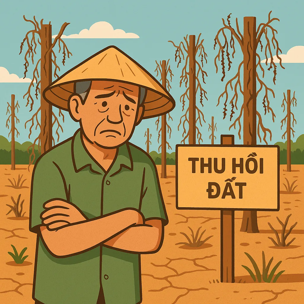 Bỏ hoang đất trồng cây lâu năm trong bao lâu thì bị thu hồi đất?