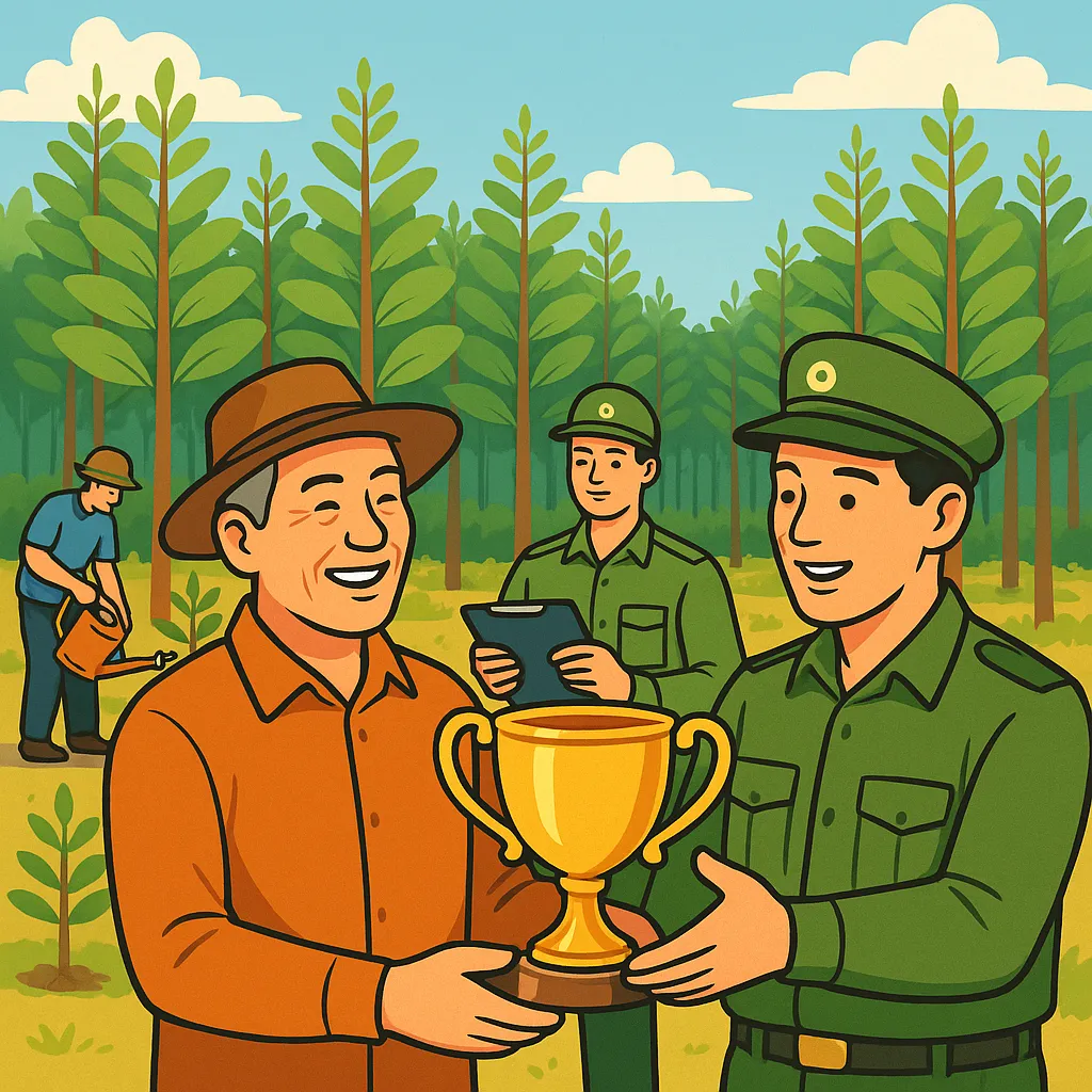 Đất trồng rừng là gì?