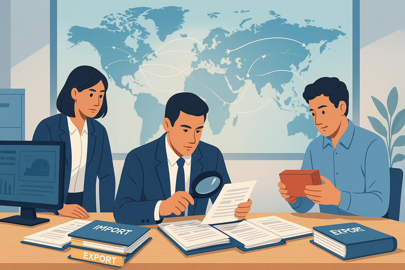 Thời kỳ điều tra và giai đoạn điều tra trong quản lý ngoại thương là gì?