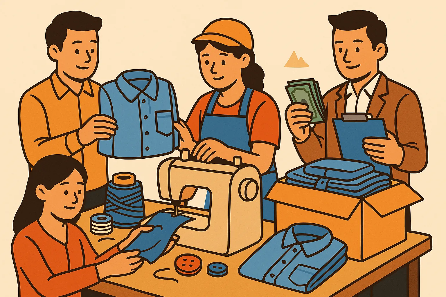 Gia công hàng hóa là gì?