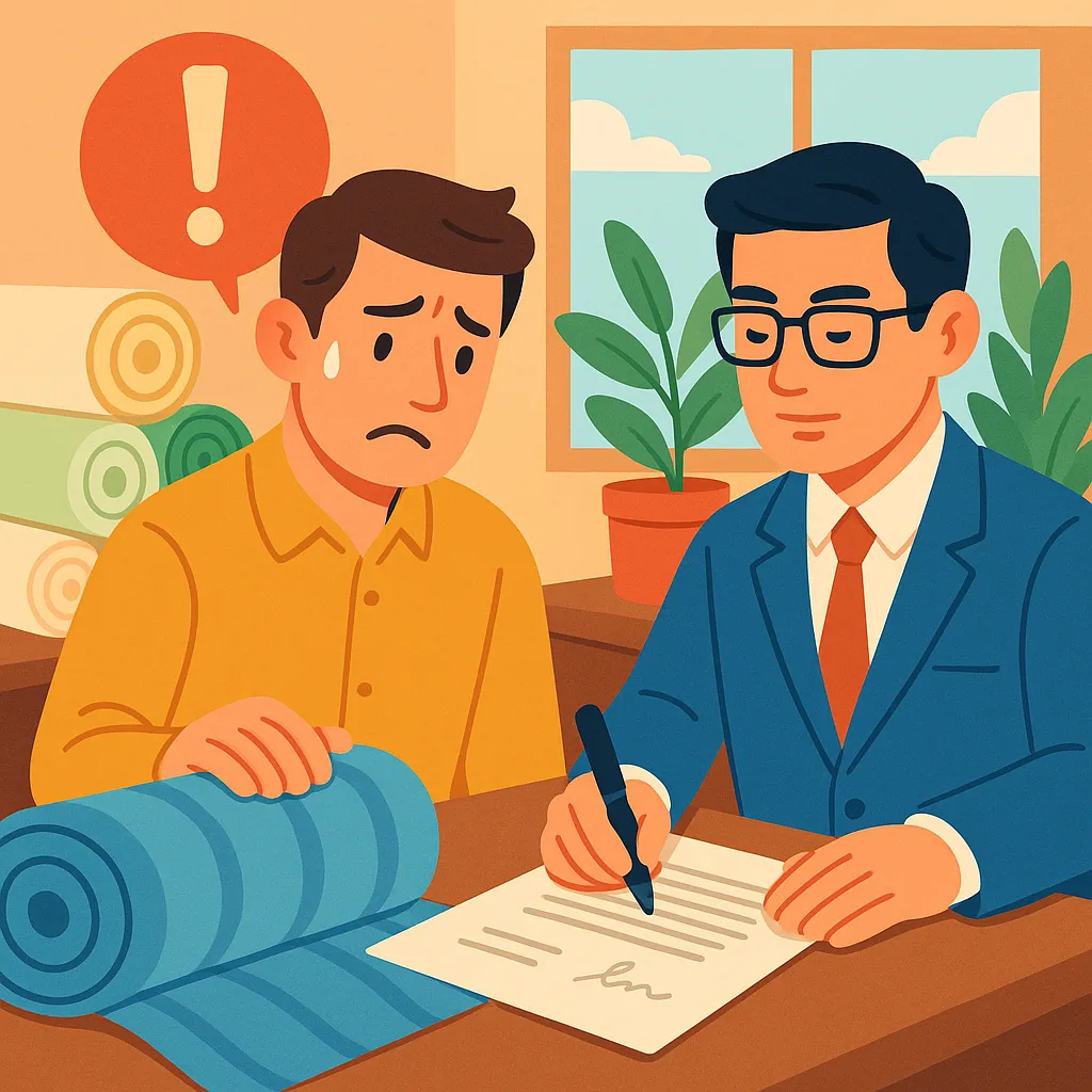 Trường hợp bằng chứng về hàng hóa không xác thực thì người mua phải chịu trách nhiệm gì?