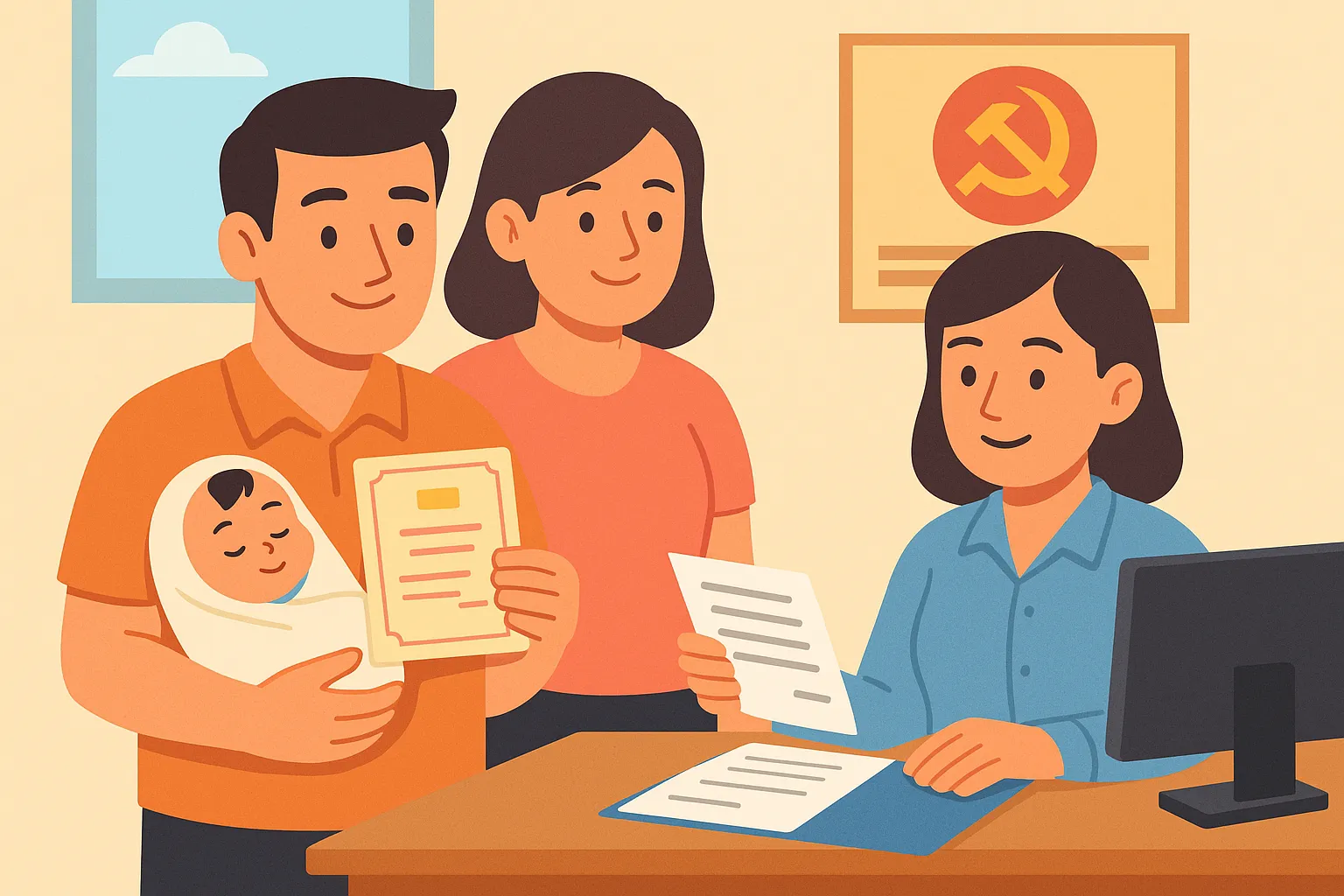 Thủ tục đăng ký khai sinh cho con như thế nào?