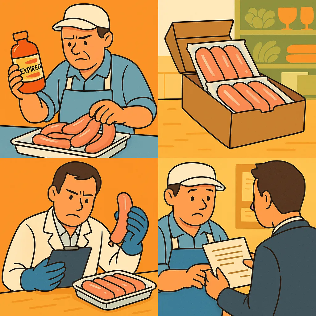 Sử dụng chất phụ gia quá hạn để chế biến thực phẩm bị xử phạt bao nhiêu?