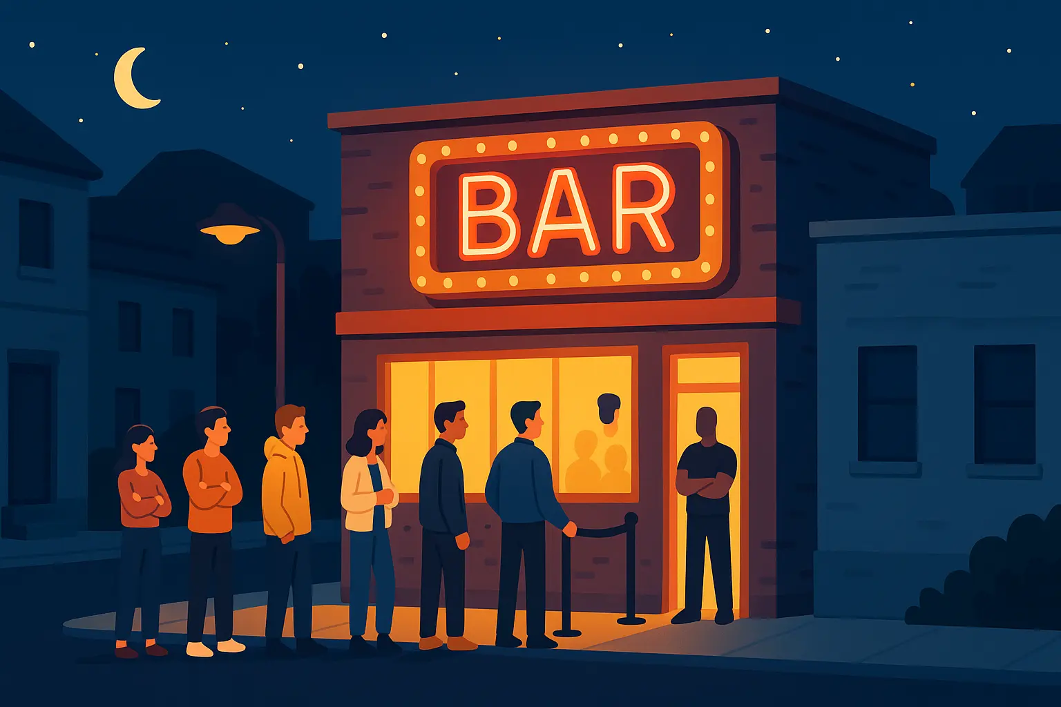 Quán bar mở quá giờ bị xử lý như thế nào?