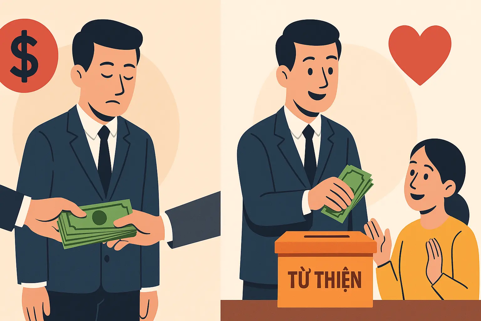 Dùng tiền nhận hối lộ để đi làm từ thiện có được xem là tình tiết giảm nhẹ không?