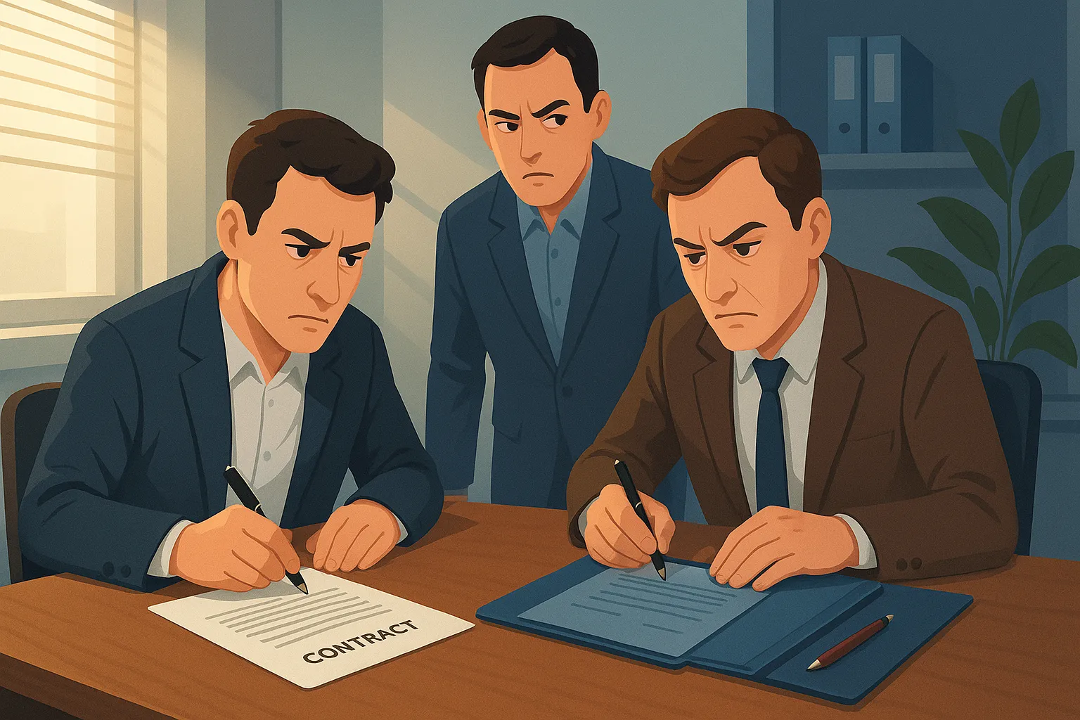 Ký hợp đồng giả để che giấu giao dịch khác có vi phạm pháp luật không?