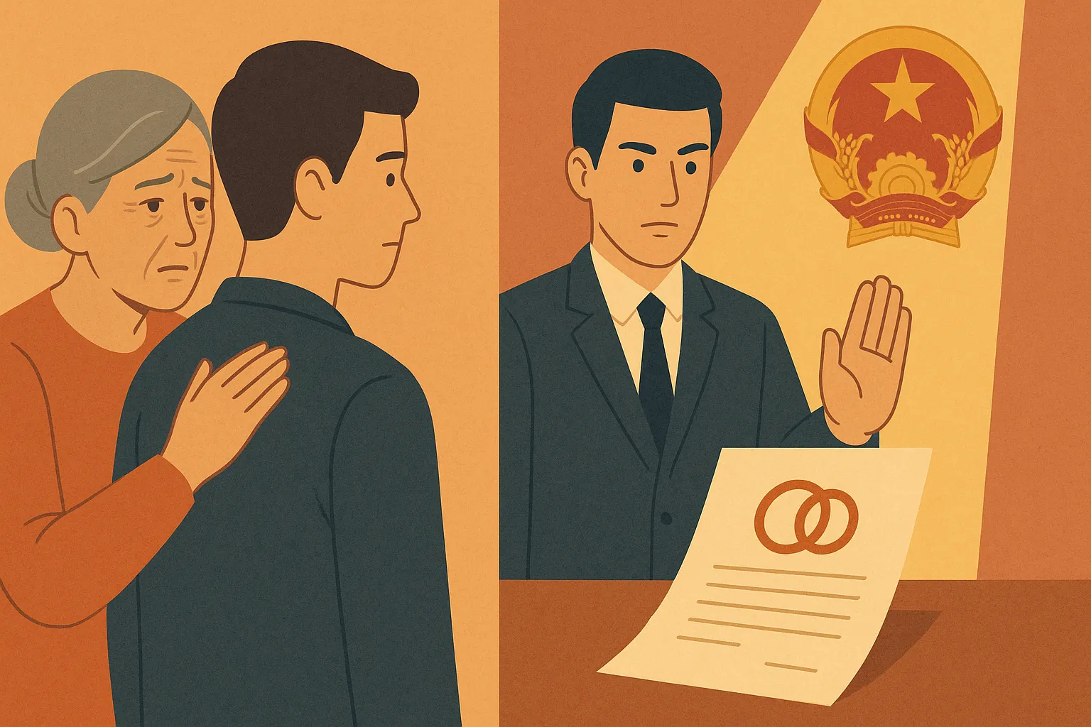 Con nuôi có được kết hôn với người từng là cha mẹ nuôi không?