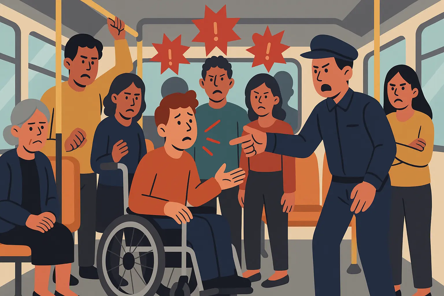 Xe buýt có bắt buộc phải chuẩn bị ghế ưu tiên không?