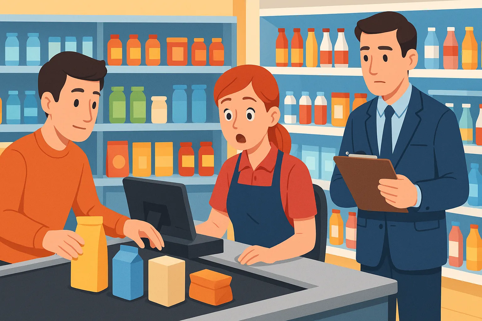 Hàng hóa không dán nhãn hiệu có được phép kinh doanh không?