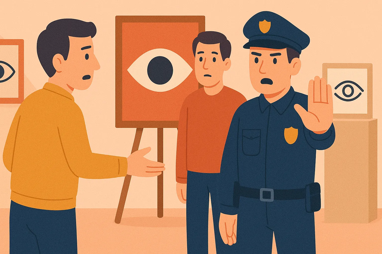 Tổ chức triển lãm không thông báo cho cơ quan nhà nước có thẩm quyền bị xử phạt như thế nào?