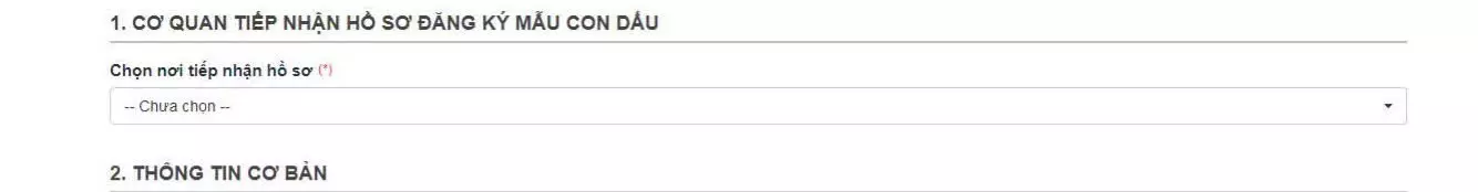 Các bước thực hiện thủ tục cấp đăng ký lại mẫu con dấu (thực hiện tại cấp tỉnh)