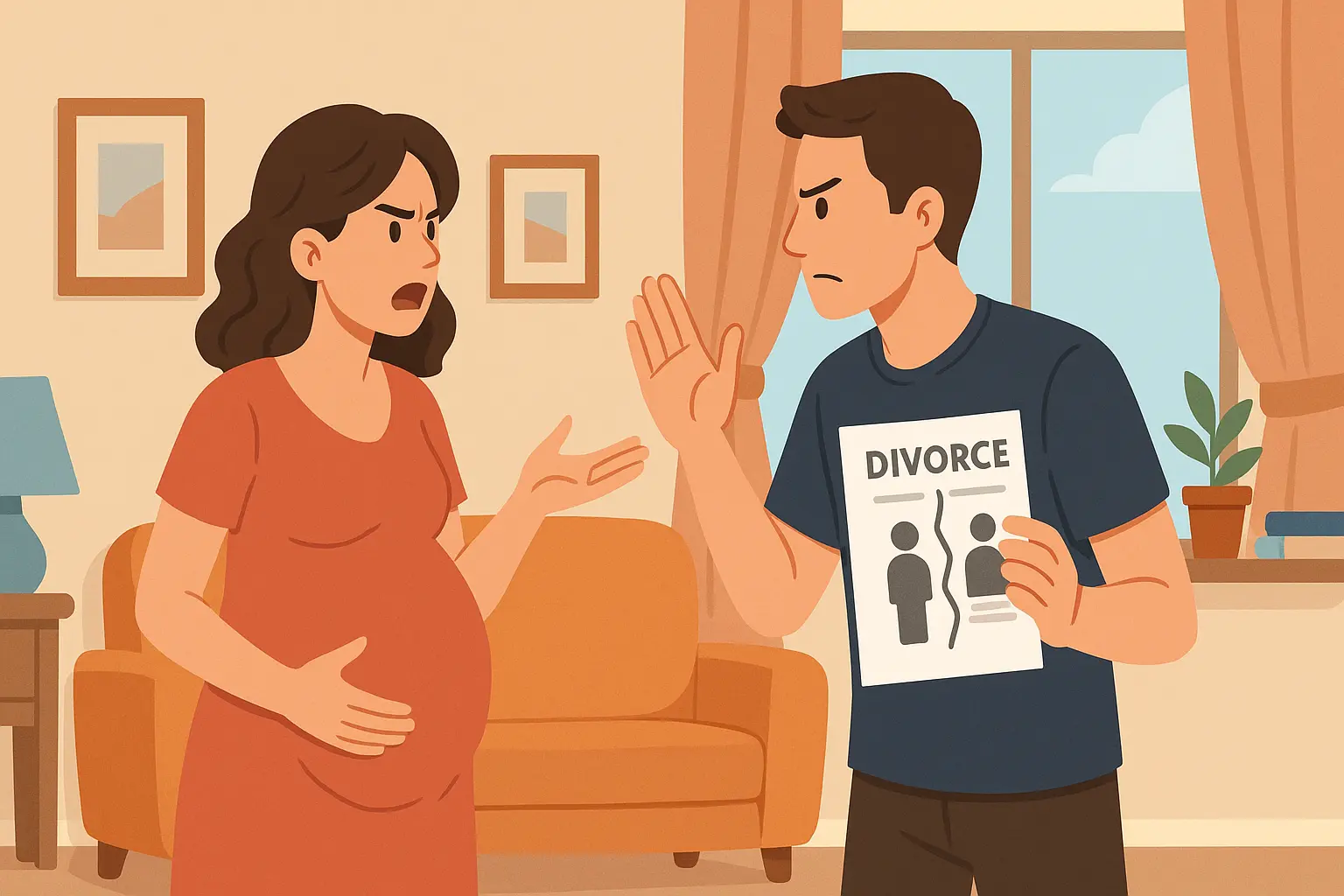 Chồng có được ly hôn khi vợ đang mang thai không?