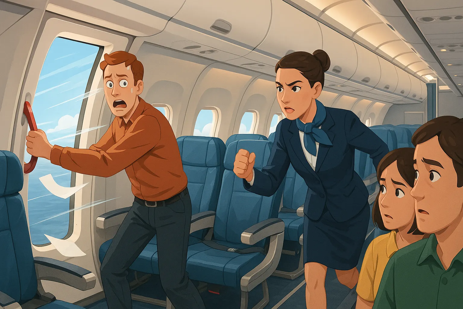 Tự ý mở cửa thoát hiểm máy bay bị xử phạt bao nhiêu?