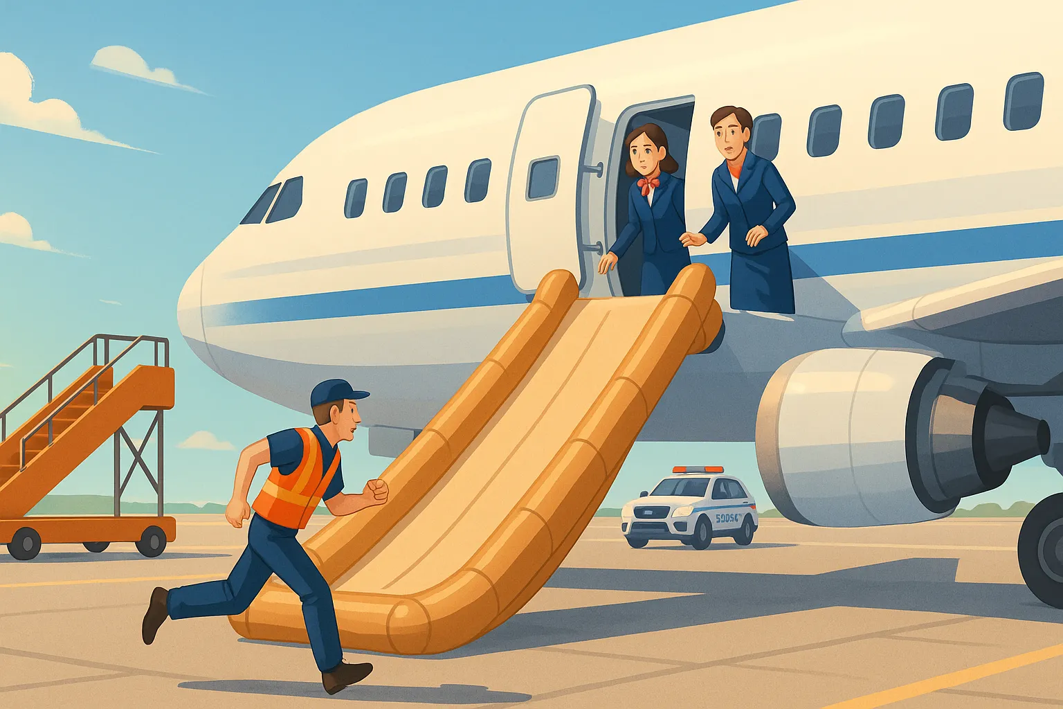 Tự ý mở cửa thoát hiểm máy bay bị xử phạt bao nhiêu?