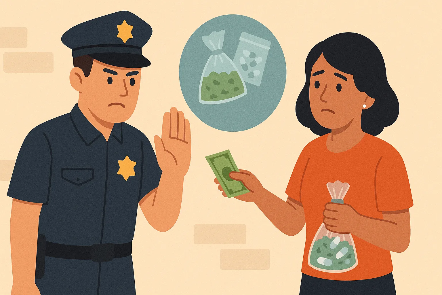 Có được áp dụng biện pháp đặt tiền bảo đảm cho tội mua bán ma túy không?