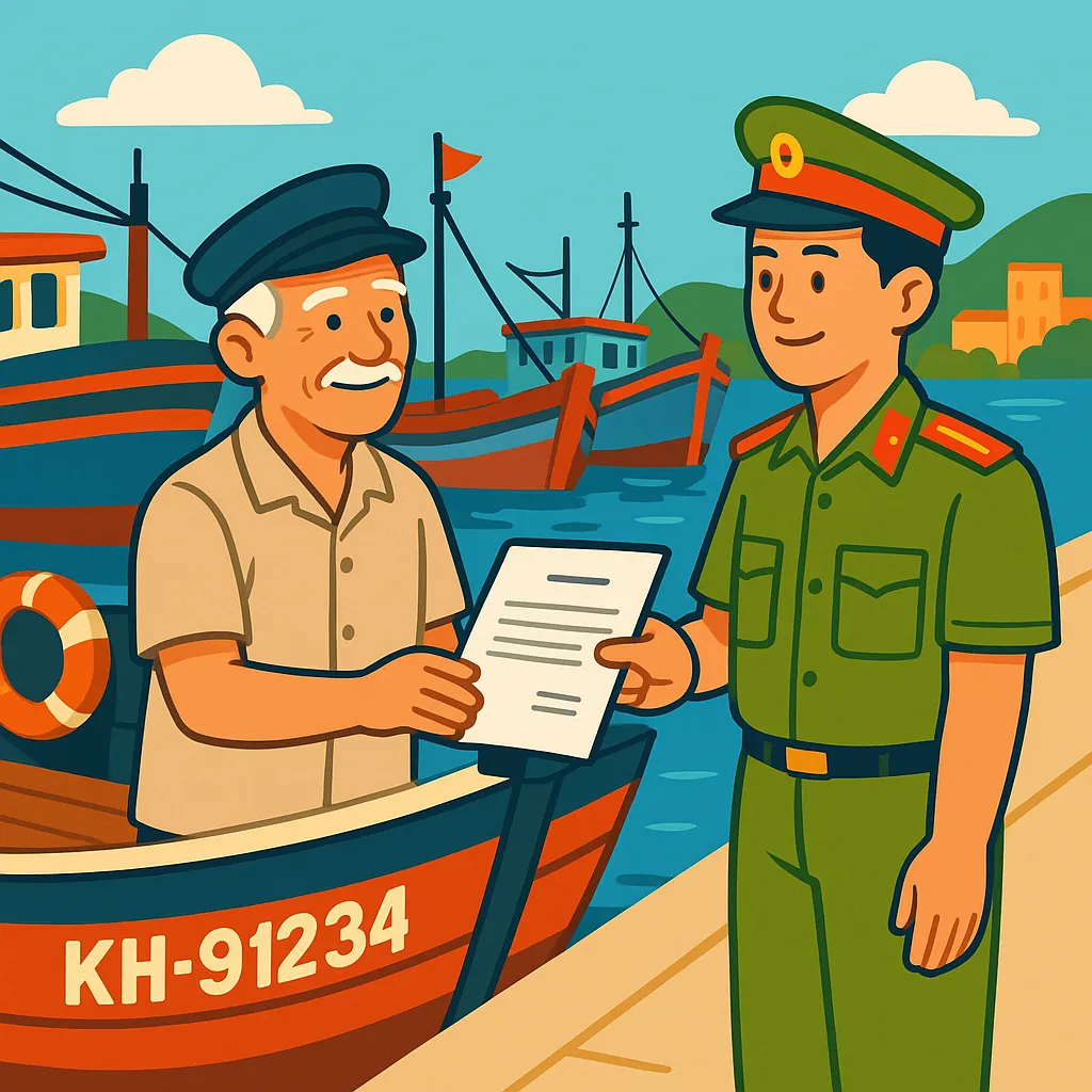 Người sinh sống, người làm nghề lưu động trên tàu thuyền được xác định nơi cư trú như thế nào?