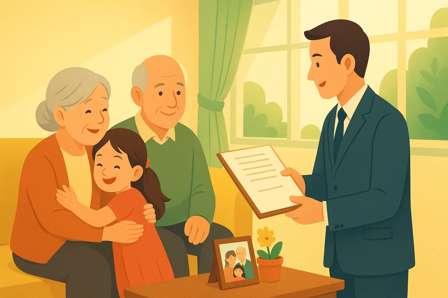 Ông bà có được nhận cháu làm con nuôi không?