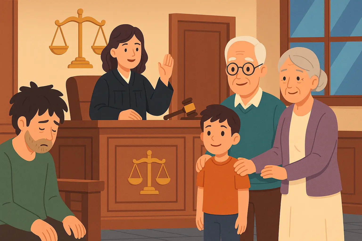 Ông bà có được giành quyền nuôi cháu khi bố mẹ ly hôn?