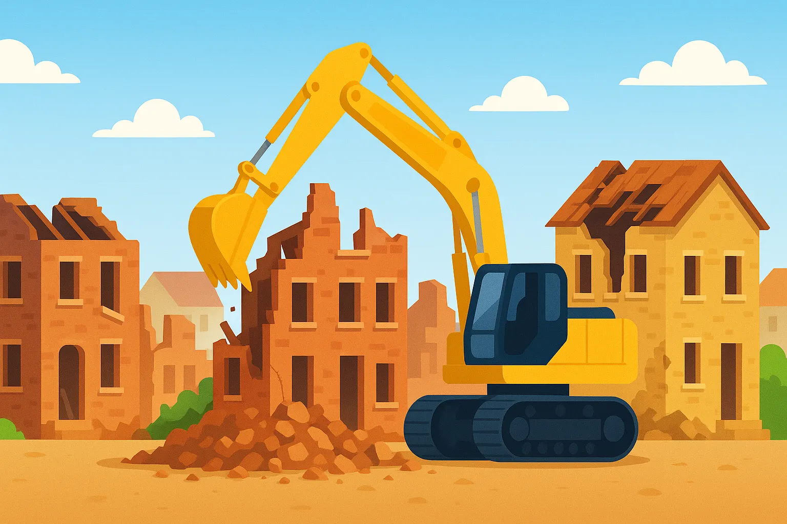 Khi nào phải thực hiện phá dỡ nhà ở?