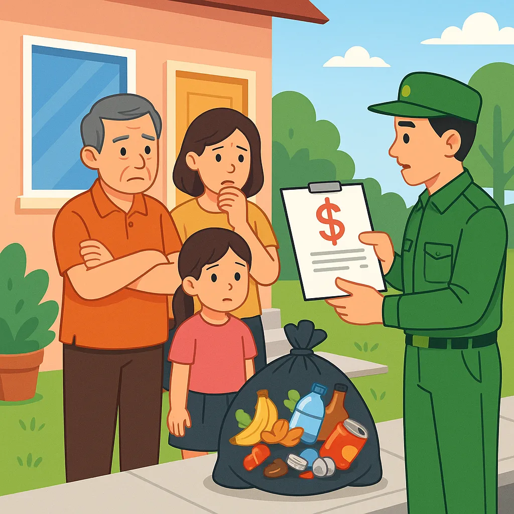 Không phân loại rác bị xử phạt bao nhiêu?