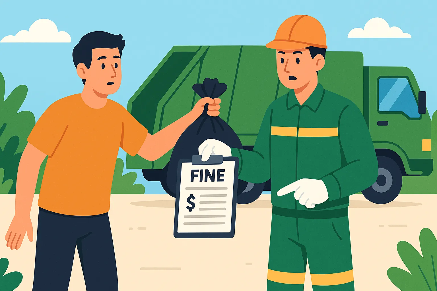 Không phân loại rác bị xử phạt bao nhiêu?