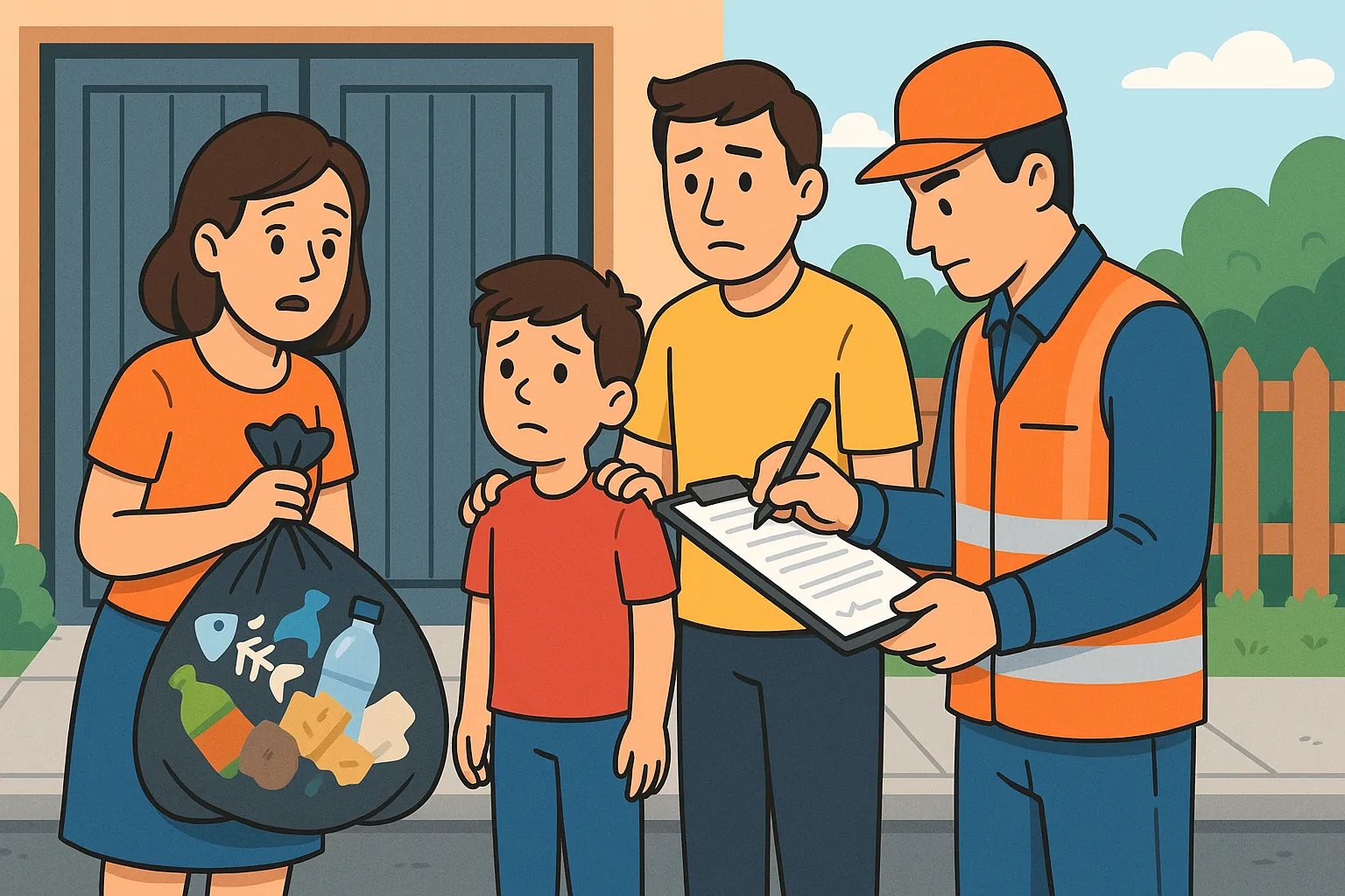 Không phân loại rác bị xử phạt bao nhiêu?