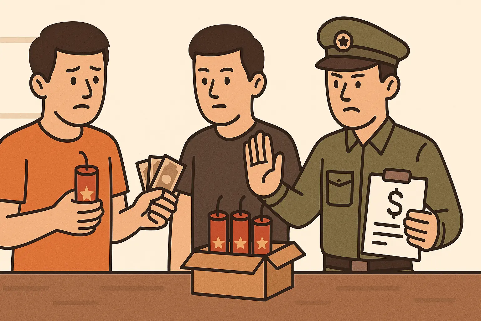 Tự chế pháo tại nhà có bị xử phạt hành chính không?