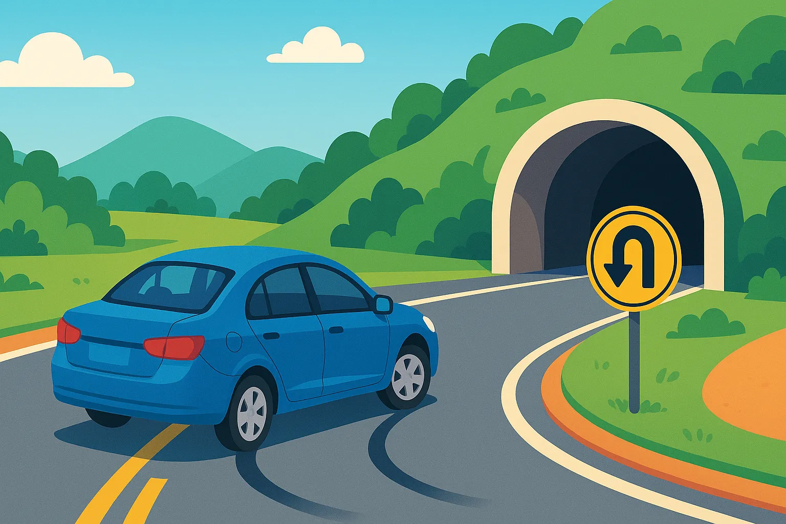 Quay đầu xe ô tô trong hầm đường bộ có vi phạm pháp luật không?