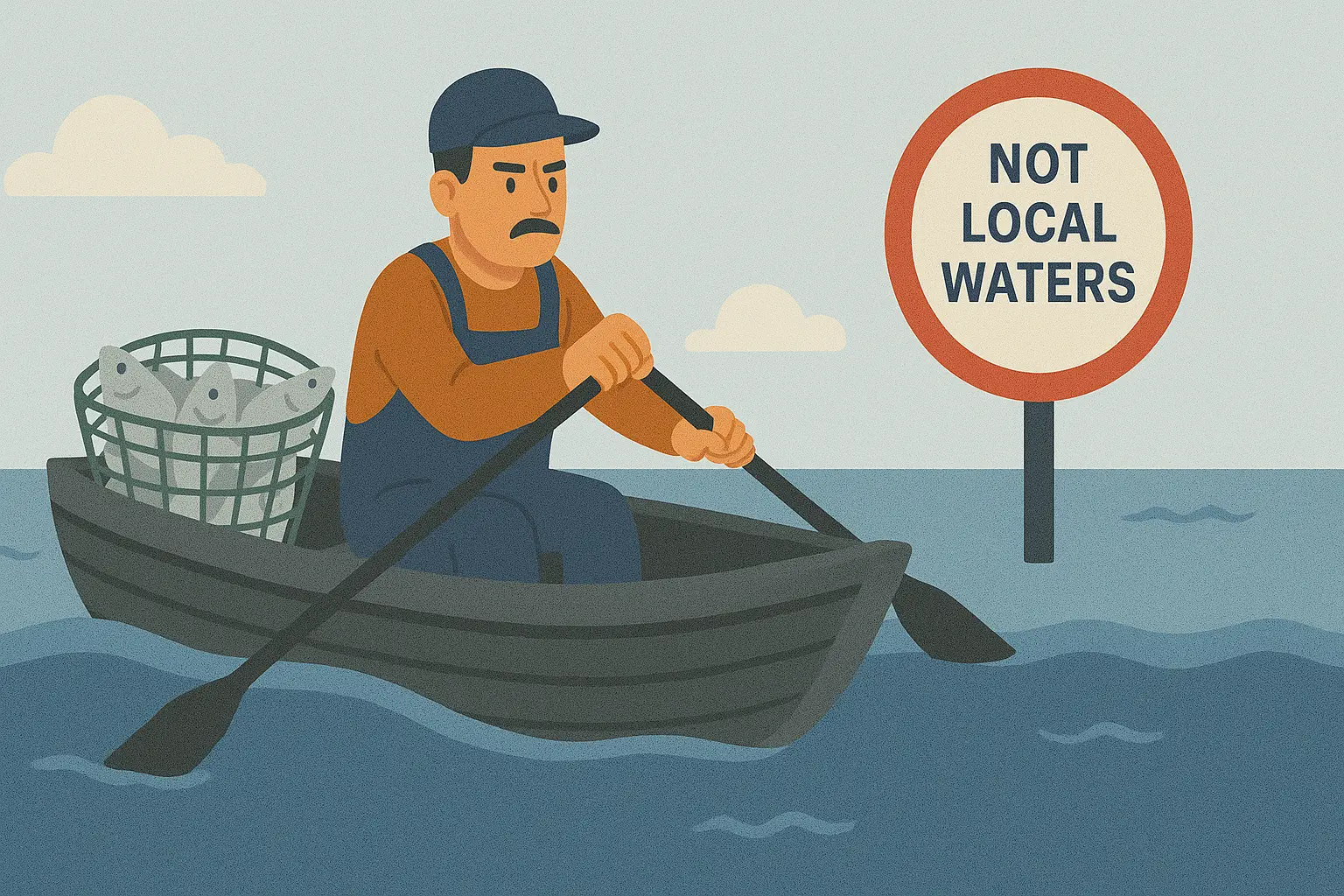 Hành vi đánh bắt thủy sản sai vùng biển được hiểu như thế nào?