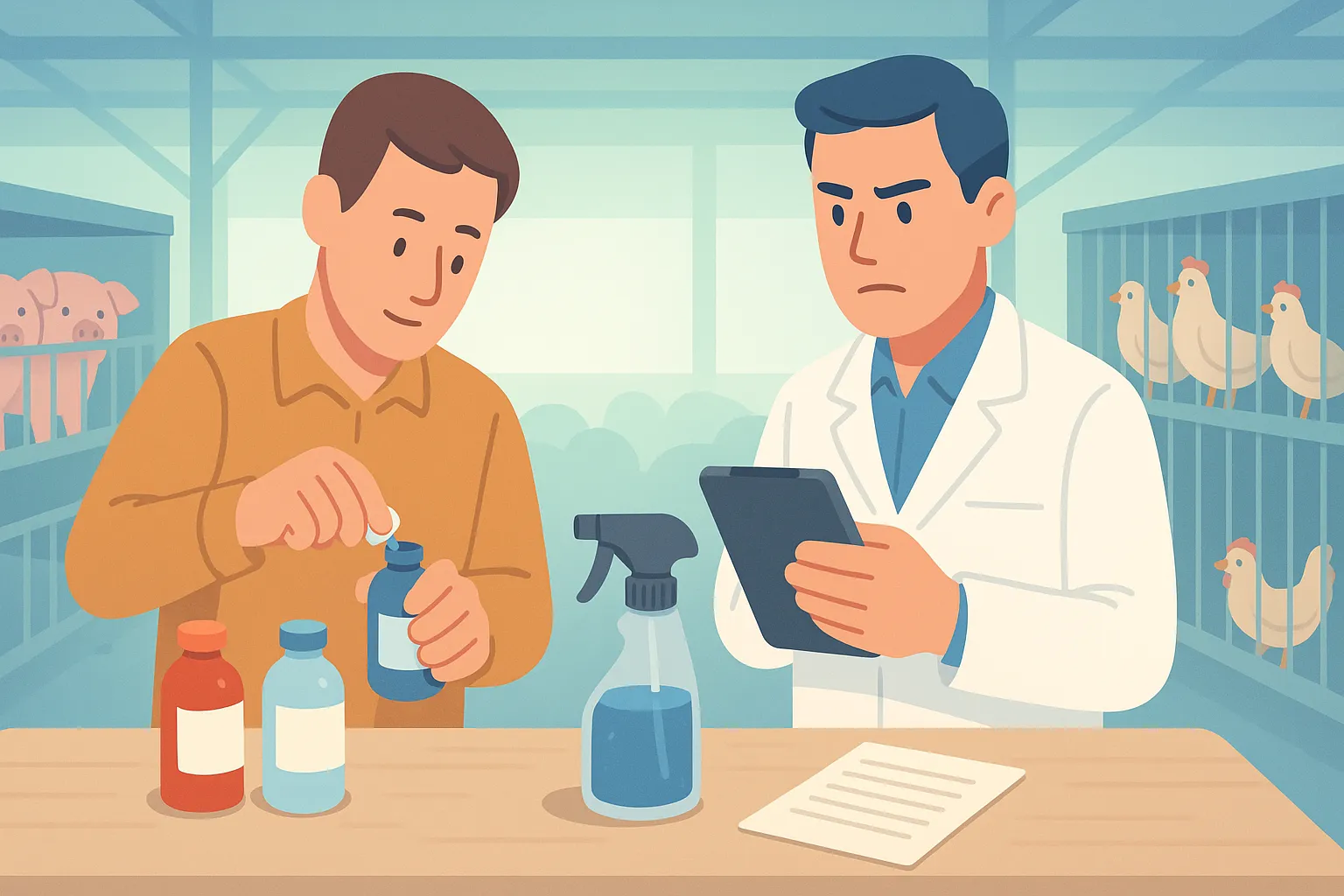 Sử dụng thuốc thú y không theo hướng dẫn có vi phạm pháp luật không?