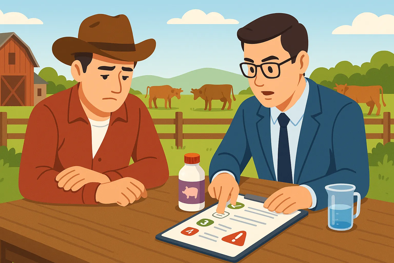 Sử dụng thuốc thú y không theo hướng dẫn có vi phạm pháp luật không?