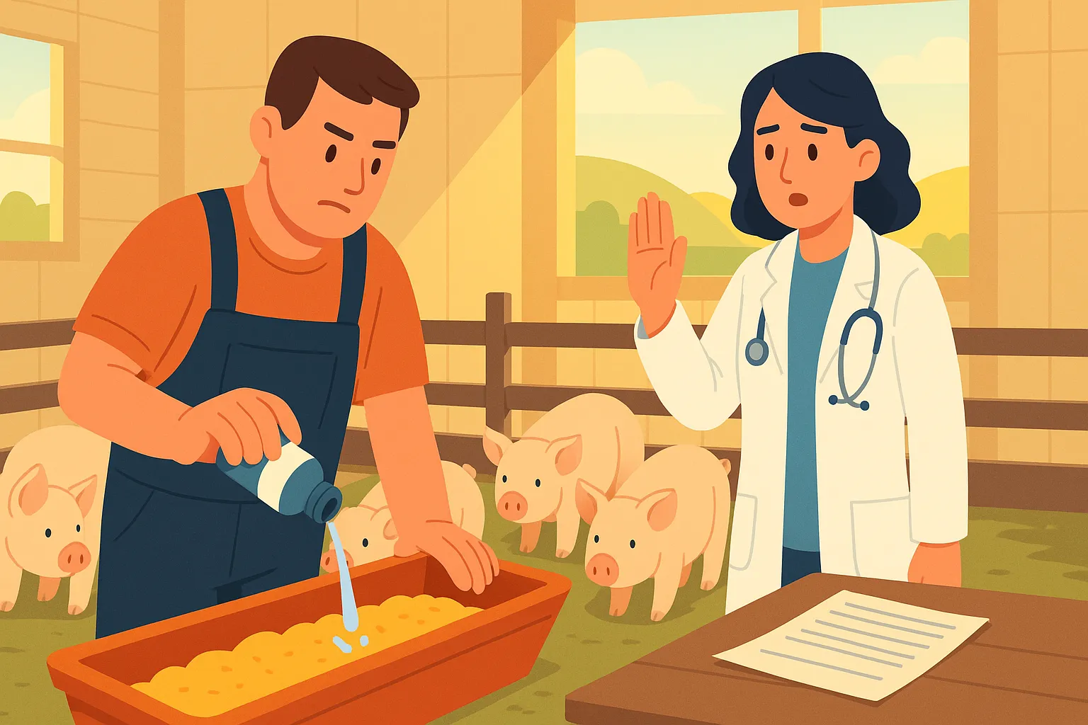 Sử dụng thuốc thú y không theo hướng dẫn bị xử phạt bao nhiêu?